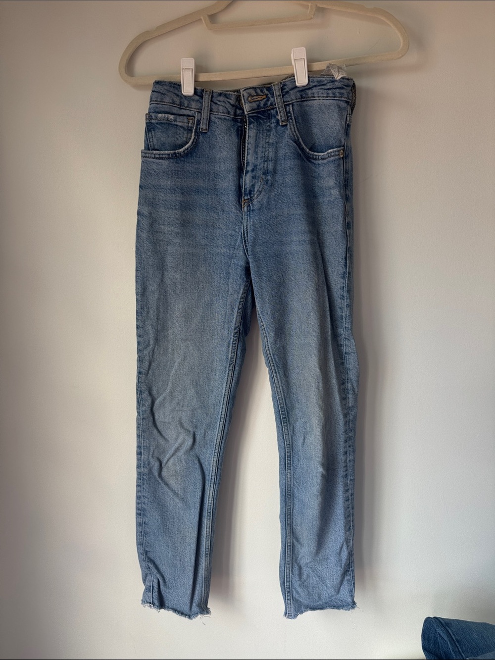 Zara Light Blue Slim Straight Men’s Jeans